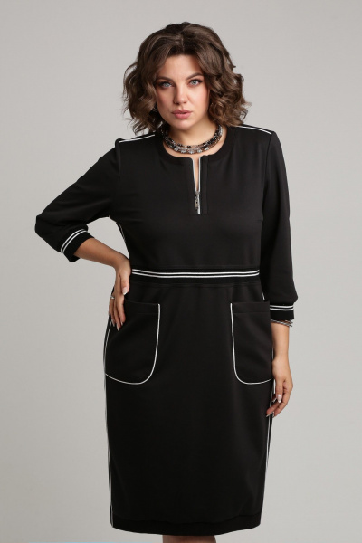 Демисезонное платье в стиле спорт-шик трикотаж Lady Secret 3744 - фото 2