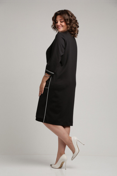 Демисезонное платье в стиле спорт-шик трикотаж Lady Secret 3744 - фото 4