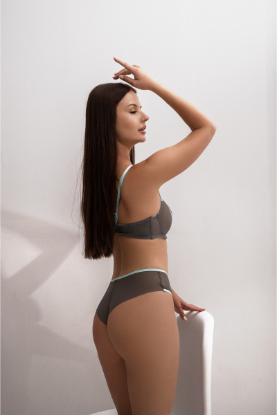 Маленькое черное нижнее белье из эластичной сетки BRAVO 525E/1 ковентри - фото 4