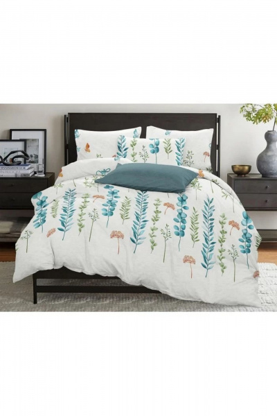 Дуэт комплект постельного белья 2-х спальный из текстиля СонМаркет Бязь Эдем Дуэт - фото 1