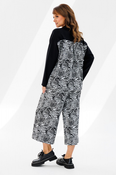 Брюки, жакет Mubliz 188 черный - фото 17