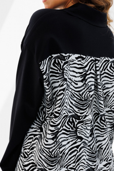 Брюки, жакет Mubliz 188 черный - фото 7