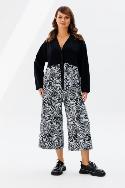 Брюки, жакет Mubliz 188 черный - фото 3