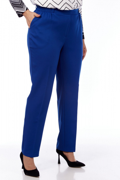 Демисезонные брюки с боковыми карманами из текстильной ткани Abbi 2023 - фото 15