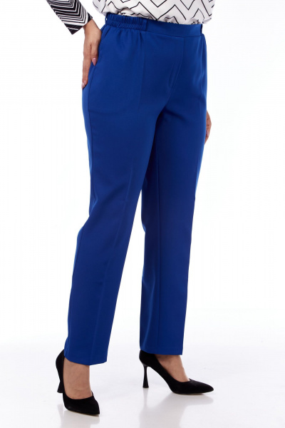 Демисезонные брюки с боковыми карманами из текстильной ткани Abbi 2023 - фото 14