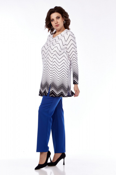 Демисезонные брюки с боковыми карманами из текстильной ткани Abbi 2023 - фото 12