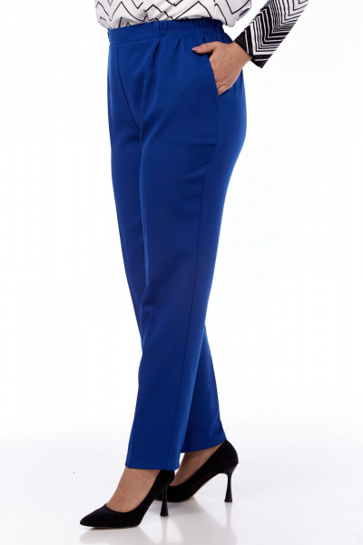 Демисезонные брюки с боковыми карманами из текстильной ткани Abbi 2023 - фото 9