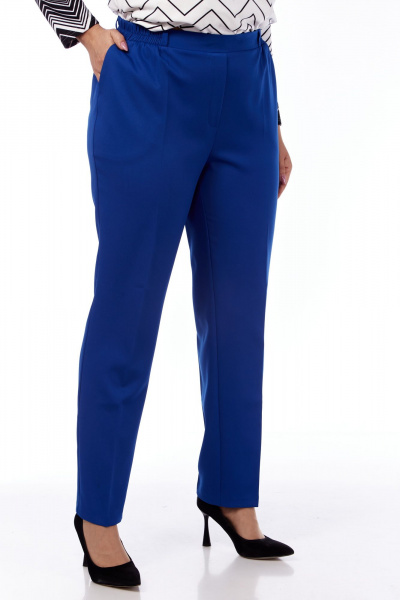 Демисезонные брюки с боковыми карманами из текстильной ткани Abbi 2023 - фото 7