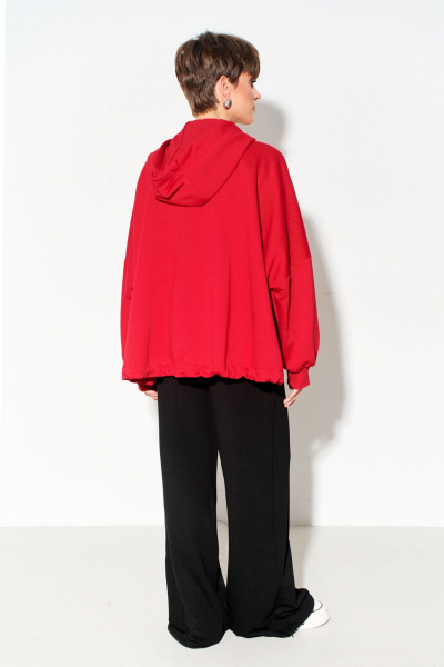 Бомбер оверсайз с капюшоном и карманами FOXY FOX 1608 - фото 10