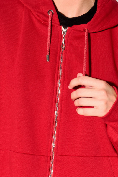 Бомбер оверсайз с капюшоном и карманами FOXY FOX 1608 - фото 7