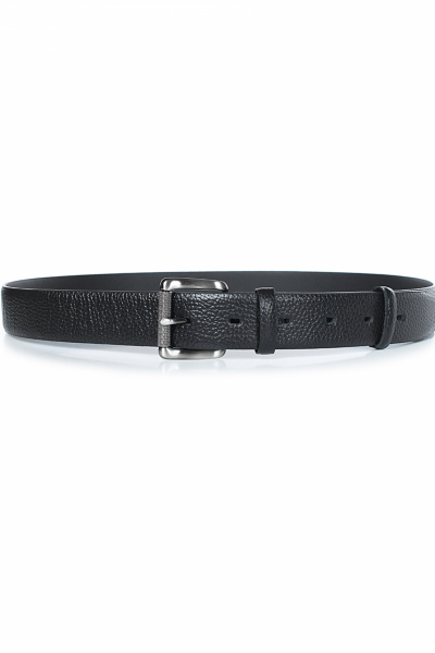 Ремень из натуральной кожи на каждый день Galanteya 22324.24с850к45 2р черный - фото 4