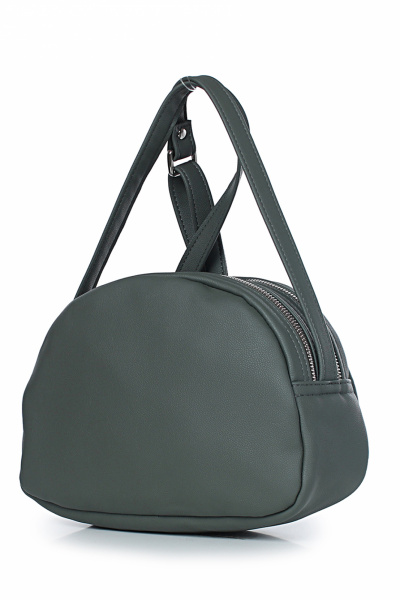 Зеленая сумка на два отделения из экокожи Galanteya 23723.23с1094к45 хаки - фото 1