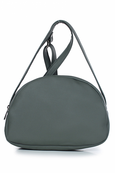 Зеленая сумка на два отделения из экокожи Galanteya 23723.23с1094к45 хаки - фото 2