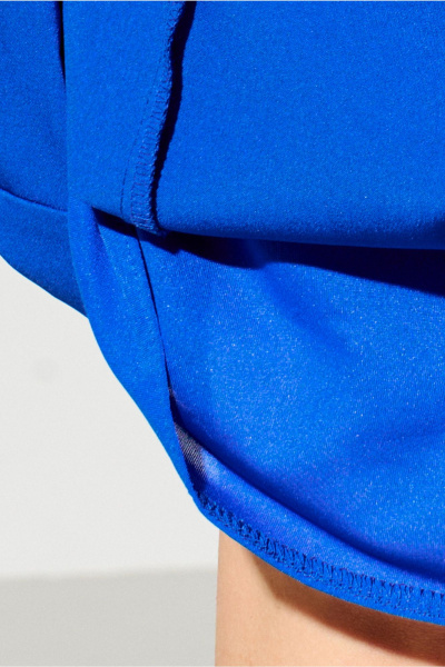 Костюм 2-ка жакет и платье из костюмной ткани FOXY FOX 1692 васильковый - фото 16