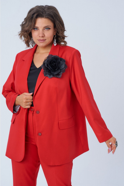 Брюки, жакет Anelli 1486.1 фиеста - фото 8