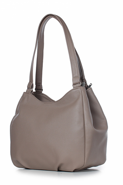 Эко-кожа сумка на каждый день, бежевый цвет Galanteya 38123.23с1046к45 кофейный - фото 1