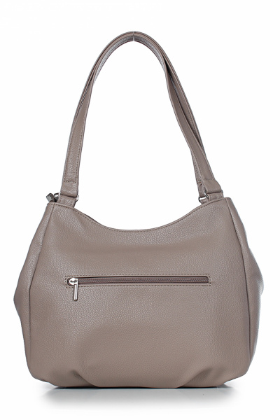 Эко-кожа сумка на каждый день, бежевый цвет Galanteya 38123.23с1046к45 кофейный - фото 3