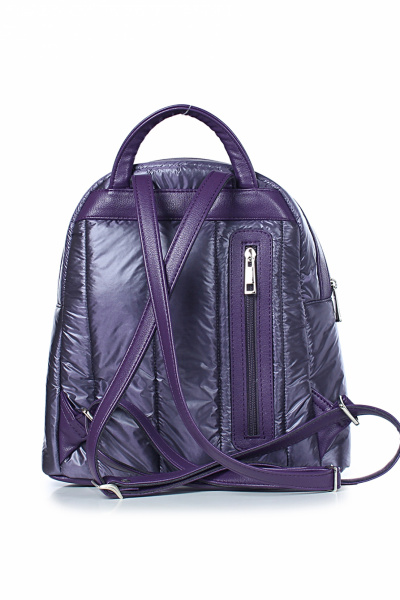 Фиолетовый текстильный рюкзак на каждый день Galanteya 60120.24с748к45 фиолетовый - фото 3