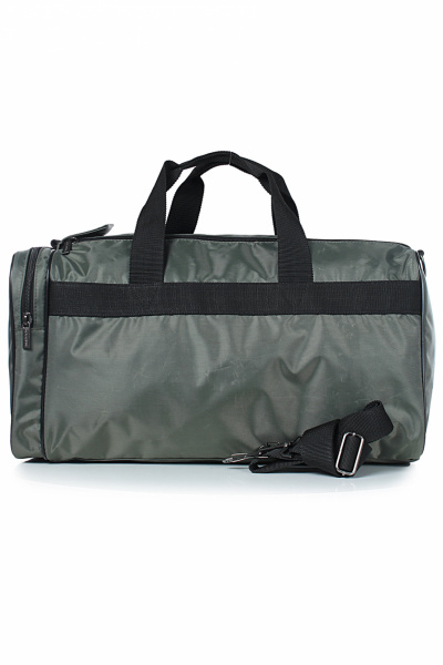 Сумка спортивная текстиль с двумя застежками и рисунком шелкографии Galanteya 61907.24с751к45 оливковый_св. - фото 2