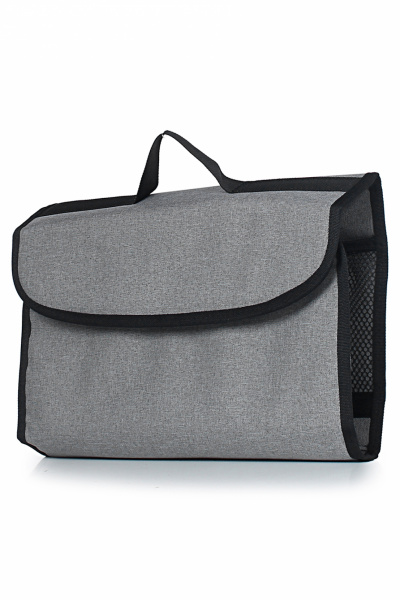 Несессер из текстиля на каждый день серого цвета Galanteya 9407.24с714к45 серый_св. - фото 1