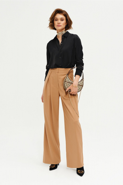 Брюки палаццо стильные для демисаона Noche mio 4.022 - фото 1