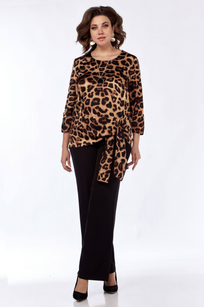 Комплект блузка и брюки свободного силуэта для демисаона Matini 1.1499 - фото 7