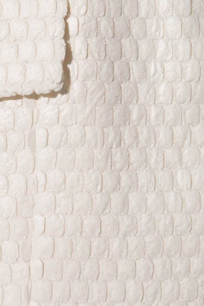 Прямая мини-юбка из фактурного текстиля с высокой посадкой PiRS 5433 айвори - фото 6