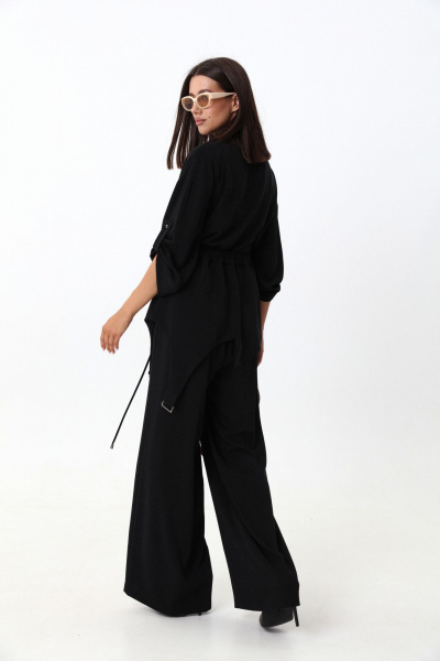 Демисезонный комплект из рубашки и широких брюк LM М98 - фото 6