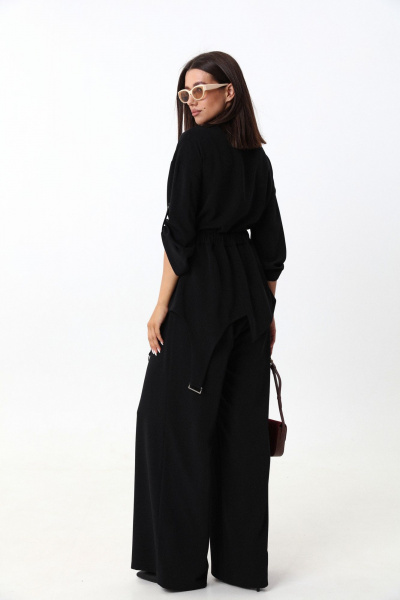 Демисезонный комплект из рубашки и широких брюк LM М98 - фото 5