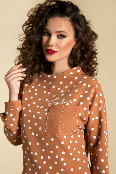 Блуза, юбка Магия моды 1793 карамель - фото 2