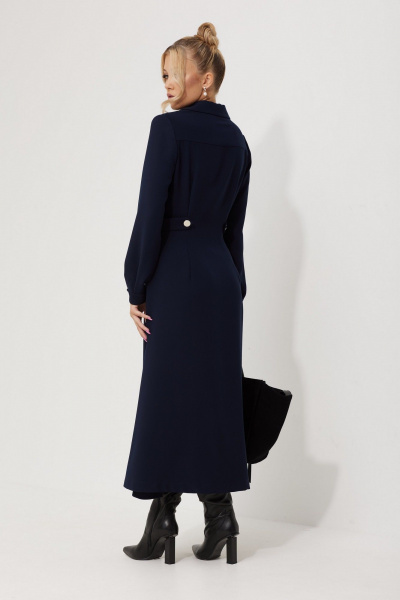 Платье AMUARt 1015-2 синий - фото 14