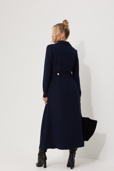 Платье AMUARt 1015-2 синий - фото 13