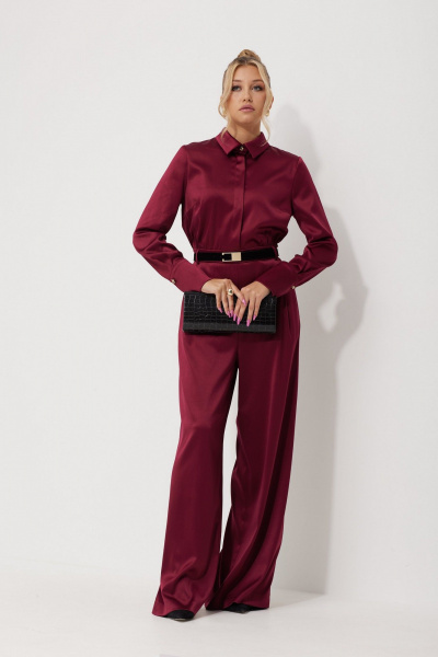 Комбинезон AMUARt 1017 бордо - фото 14