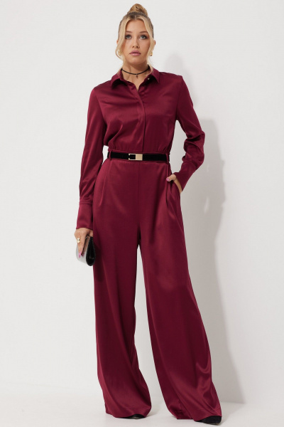 Комбинезон AMUARt 1017 бордо - фото 7