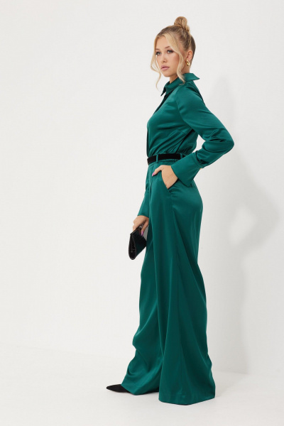 Комбинезон AMUARt 1017-1 изумруд - фото 18