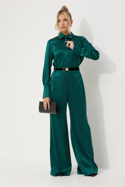 Комбинезон AMUARt 1017-1 изумруд - фото 14
