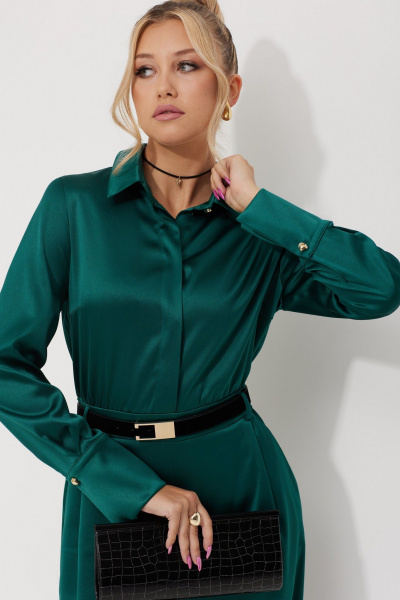 Комбинезон AMUARt 1017-1 изумруд - фото 11