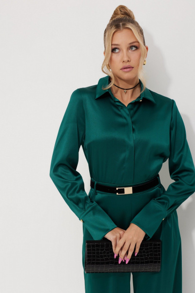 Комбинезон AMUARt 1017-1 изумруд - фото 9