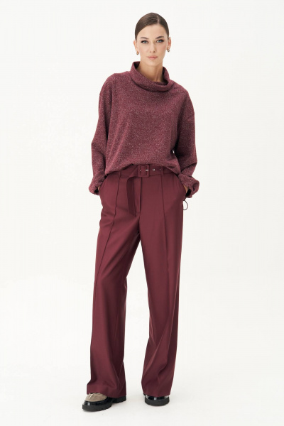 Брюки и джемпер трикотажный комфортный для повседневной носки Fantazia Mod 4894 - фото 6