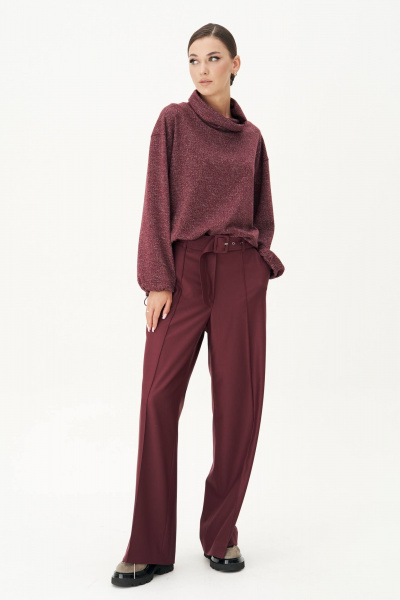 Брюки и джемпер трикотажный комфортный для повседневной носки Fantazia Mod 4894 - фото 1