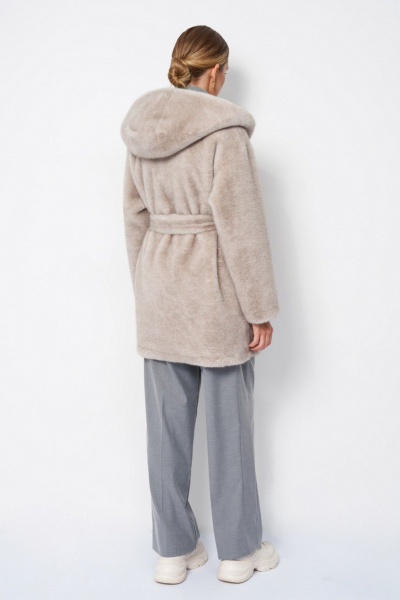 Пальто ElectraStyle 3ШД-43011-953 серый_меланж - фото 2