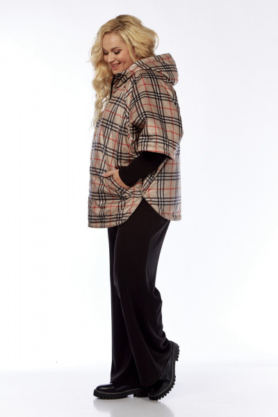 Пончо двустороннее с карманами и капюшоном Диомант 2014 - фото 13