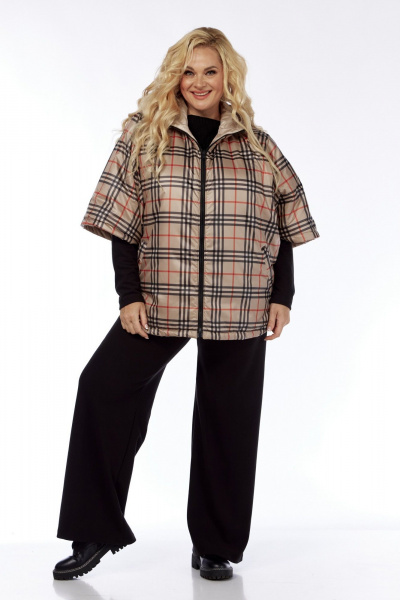 Пончо двустороннее с карманами и капюшоном Диомант 2014 - фото 12