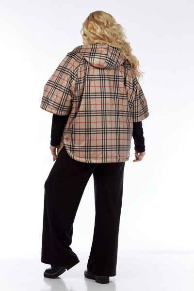 Пончо двустороннее с карманами и капюшоном Диомант 2014 - фото 7