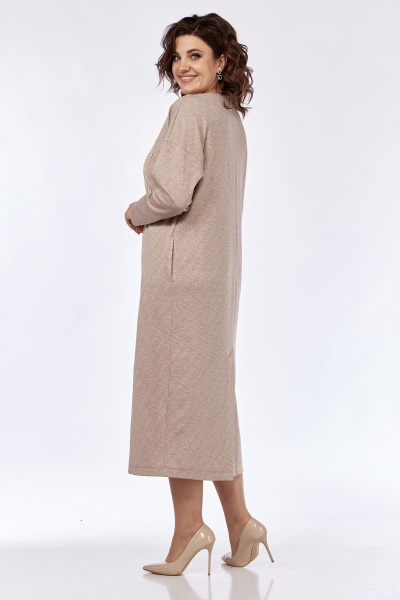 Платье прямого силуэта из трикотажного полотна с вышивкой Jurimex 3193 - фото 5