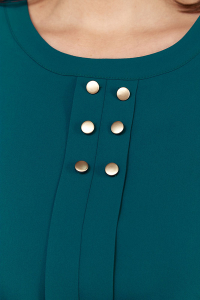 Платье А-силуэта с карманами и съемным поясом из текстиля Jurimex 3192 - фото 6