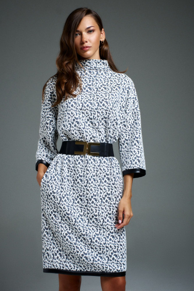 Платье DILIA 0898 мультидизайн - фото 3