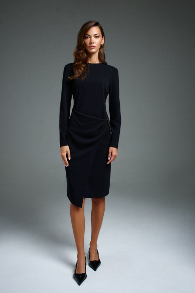 Платье DILIA 0899 черный - фото 1