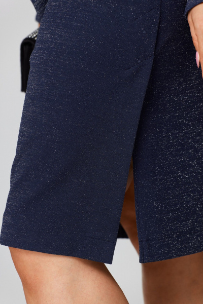 Платье EVA GRANT 7236К темно-синий - фото 10