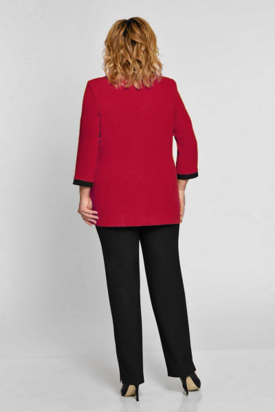 Брюки, джемпер ELGA 12-573 красный - фото 2